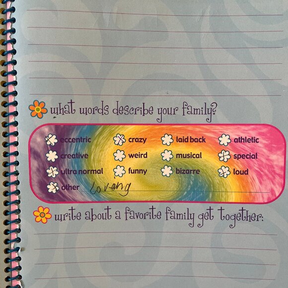 Very Rare Vintage Y2K Lisa Frank Friends 411 Journal (Slight Use) - Picture 6 of 12